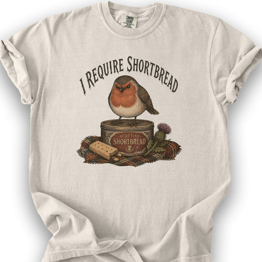 I Require Shortbread T-Shirt - Ivory