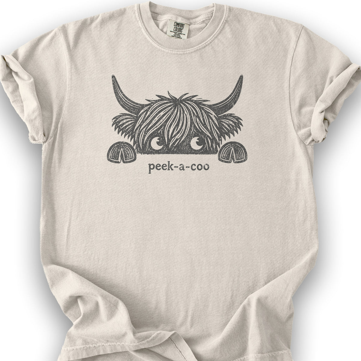 Peek-A-Coo T-Shirt - Ivory