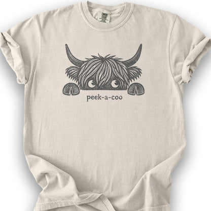 Peek-A-Coo T-Shirt - Ivory