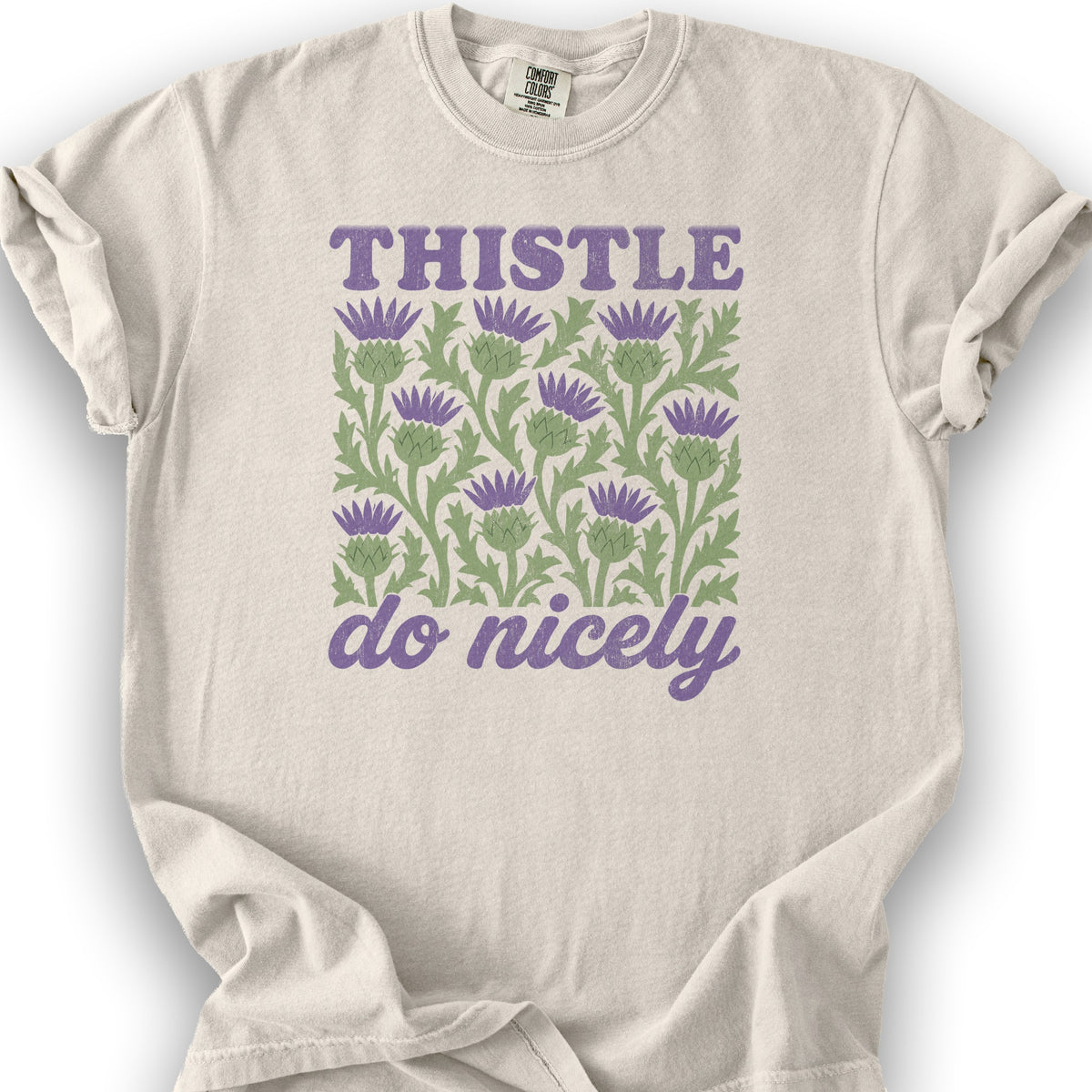Thistle Do Nicely T-Shirt - Ivory