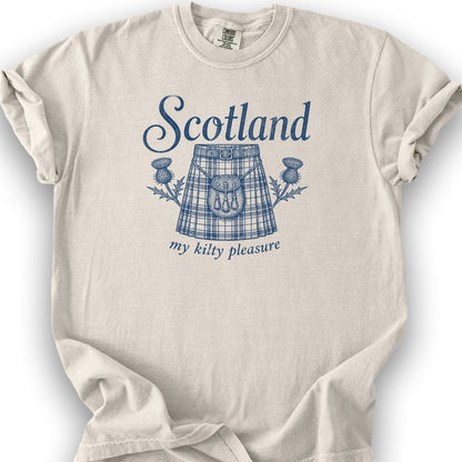 Scotland Kilty Pleasure T-Shirt - Ivory