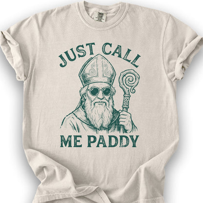 Just Call Me Paddy T-Shirt - Ivory
