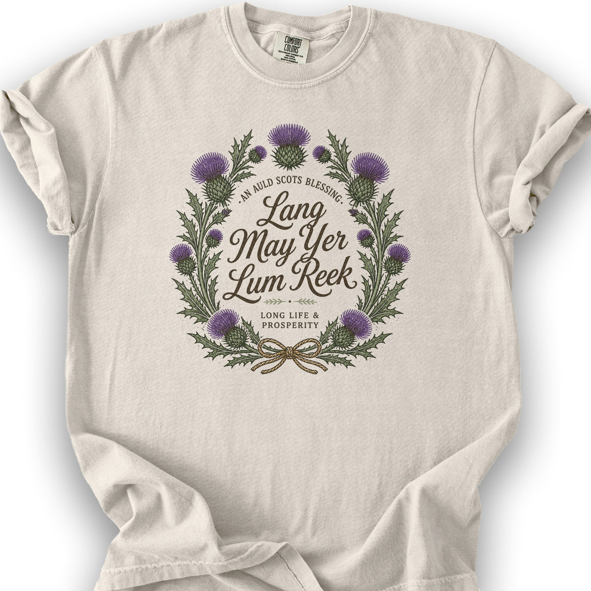 Lang May Yer T-Shirt - Ivory