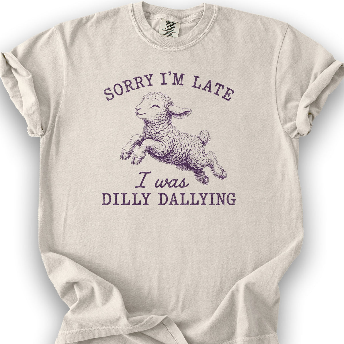 Dilly Dallying T-Shirt - Ivory