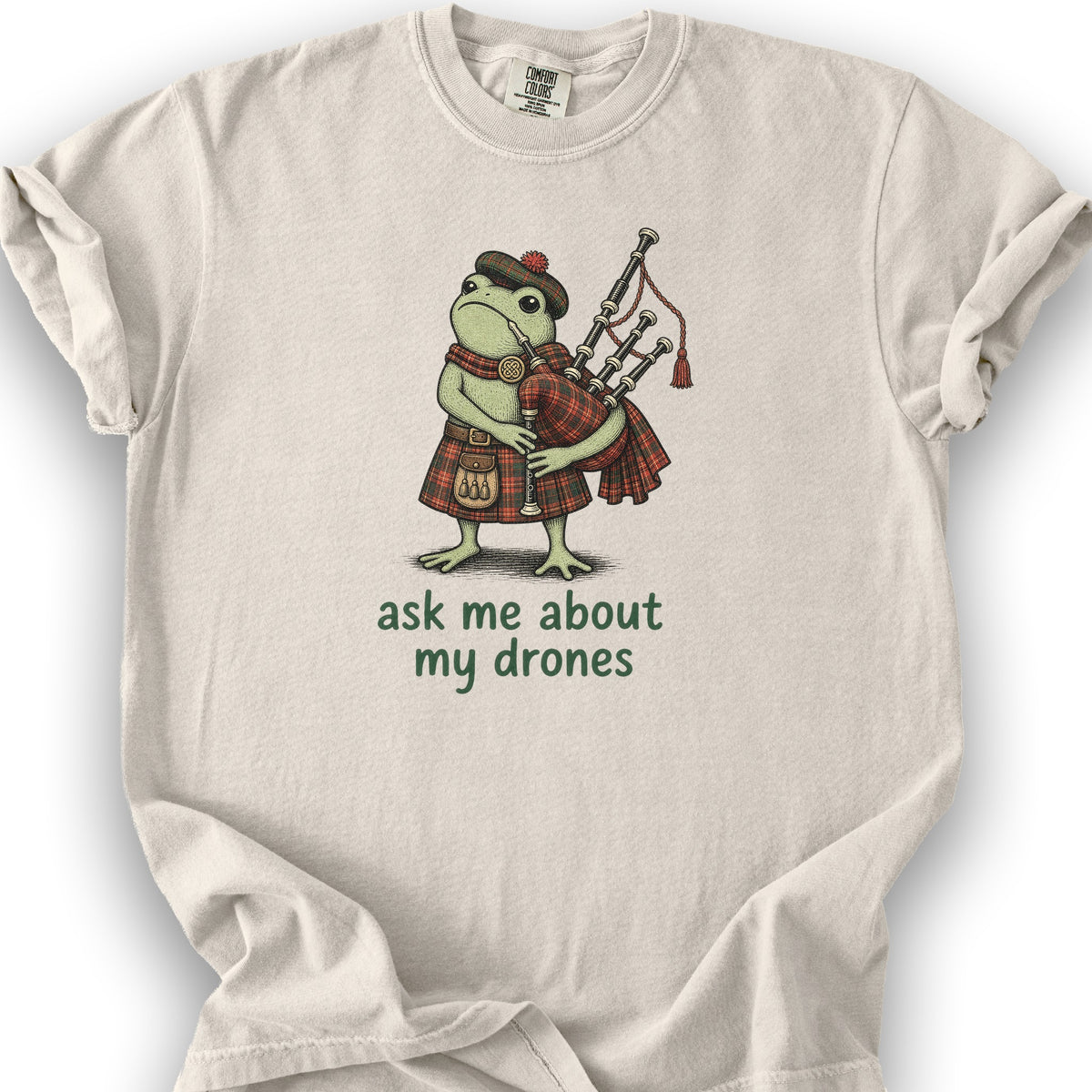 Bagpipe Frog T-Shirt