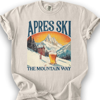 Apres Ski "Big and Bold" T-Shirt - Ivory