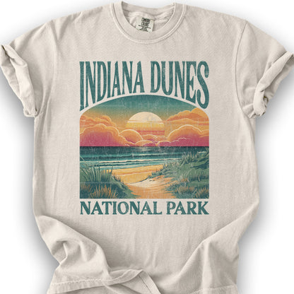 Indiana Dunes National Park "Big and Bold" T-Shirt - Ivory
