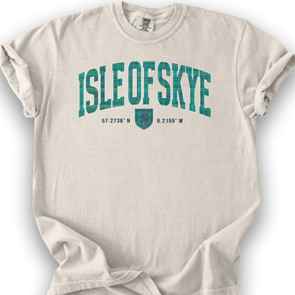 Isle of Skye Varsity T-Shirt - Ivory