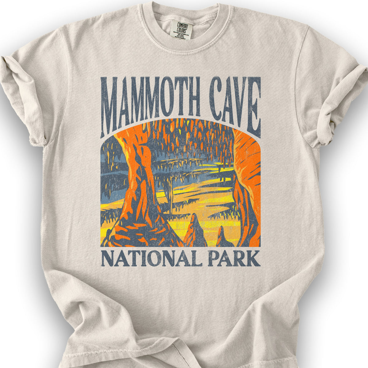 Mammoth Cave National Park "Big and Bold" T-Shirt - Ivory