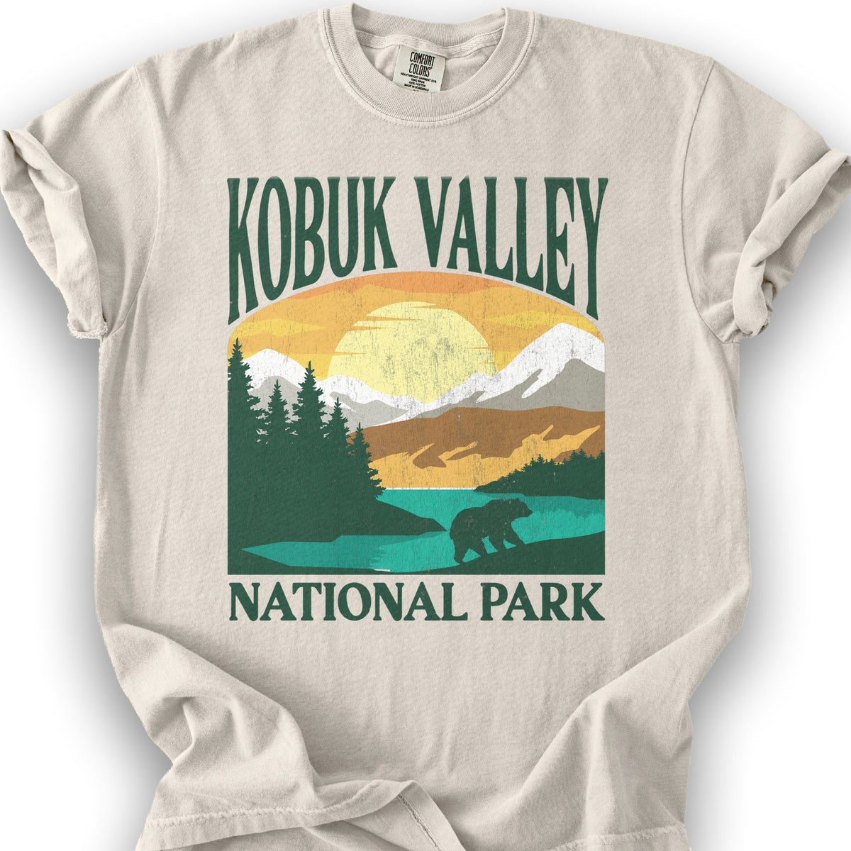 Kobuk Valley National Park "Big and Bold" T-Shirt - Ivory