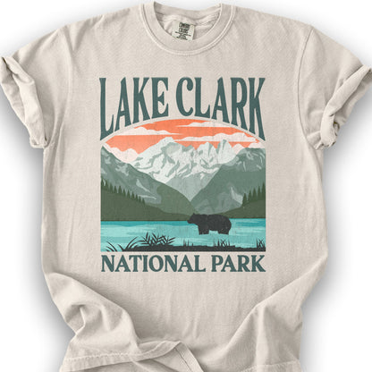Lake Clark National Park "Big and Bold" T-Shirt - Ivory