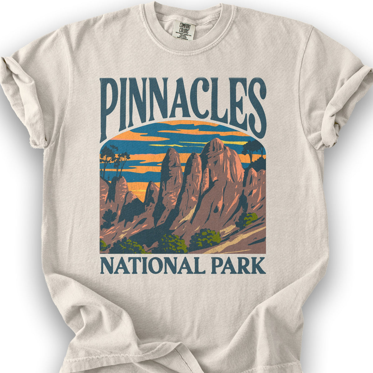 Pinnacles National Park "Big and Bold" T-Shirt - Ivory
