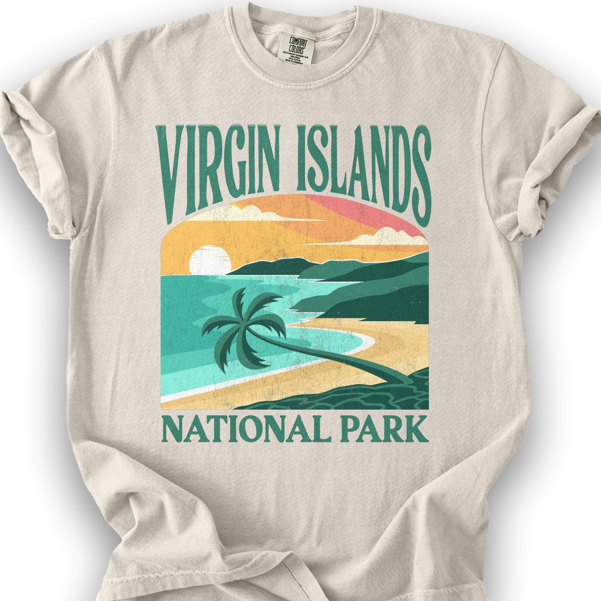 Virgin Islands National Park "Big and Bold" T-Shirt - Ivory