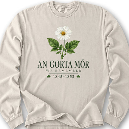 An Gorta Mór Long Sleeve Shirt - Ivory