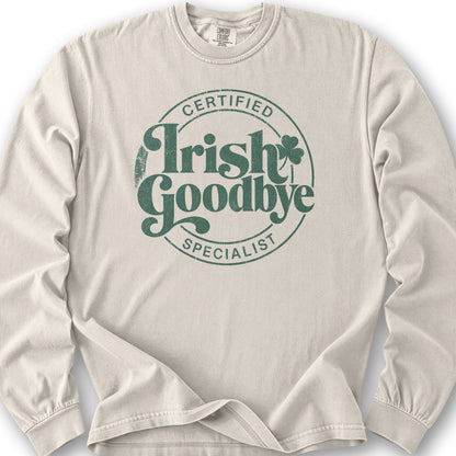 Irish Goodbye Specialist Long Sleeve Shirt - Ivory
