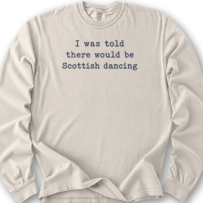 Scottish Dancing Long Sleeve Shirt - Ivory