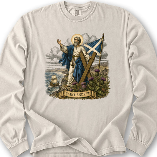 Saint Andrew Long Sleeve Shirt - Ivory