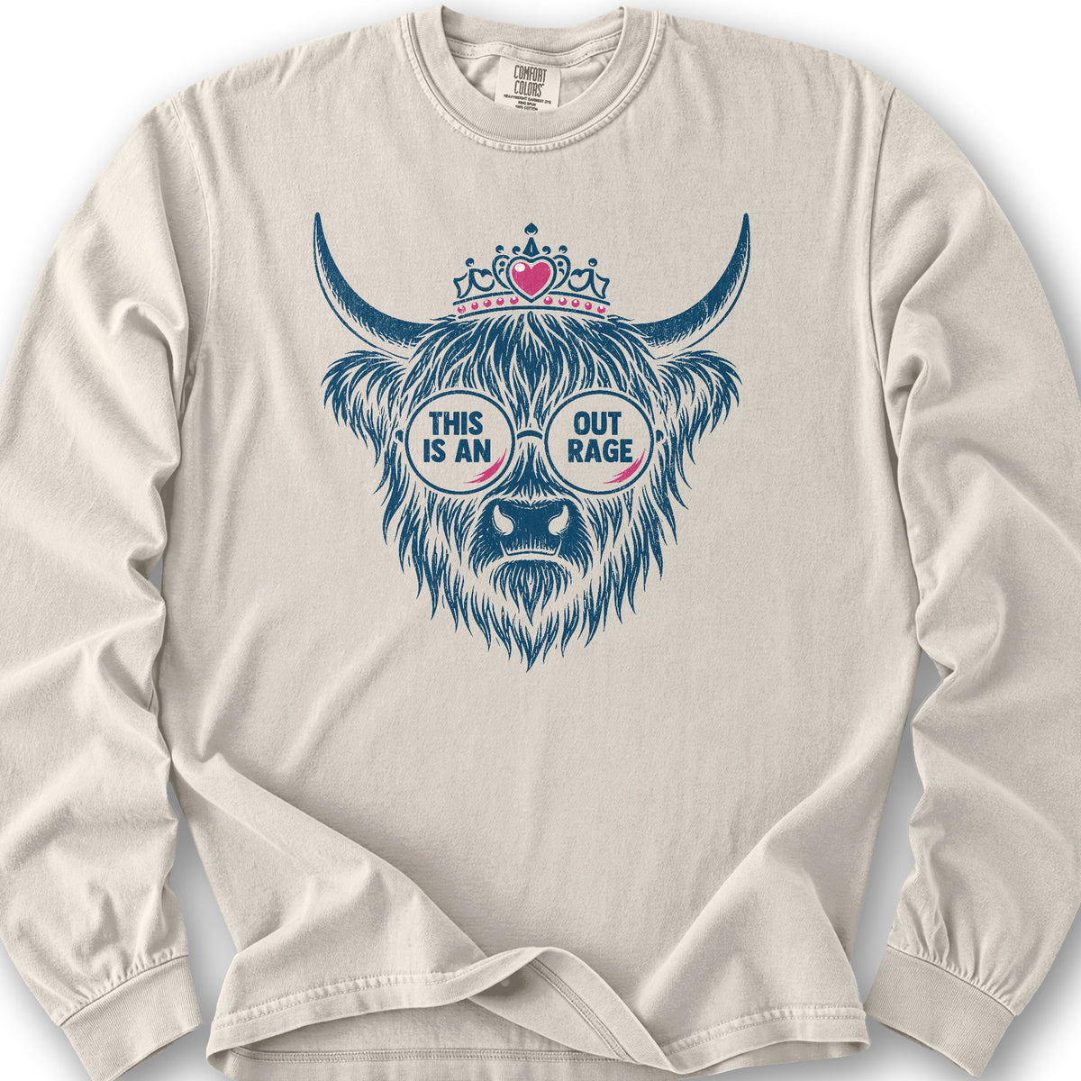 Outrage Coo Long Sleeve Shirt - Ivory