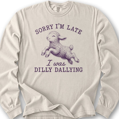 Dilly Dallying Long Sleeve Shirt - Ivory