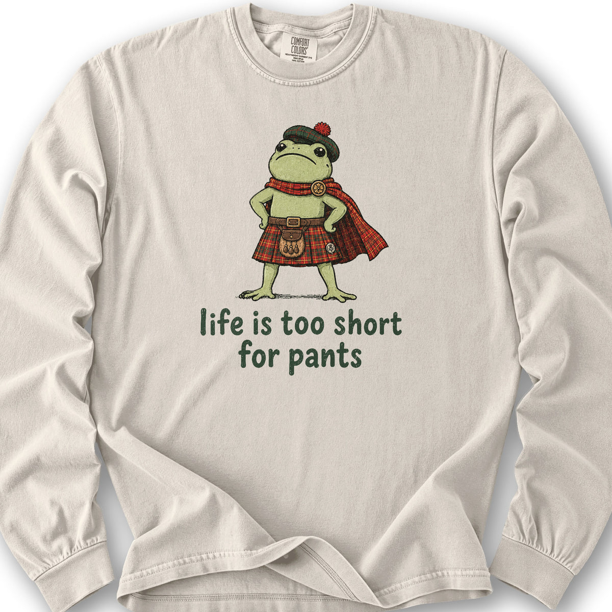 Kilted Frog Long Sleeve Shirt