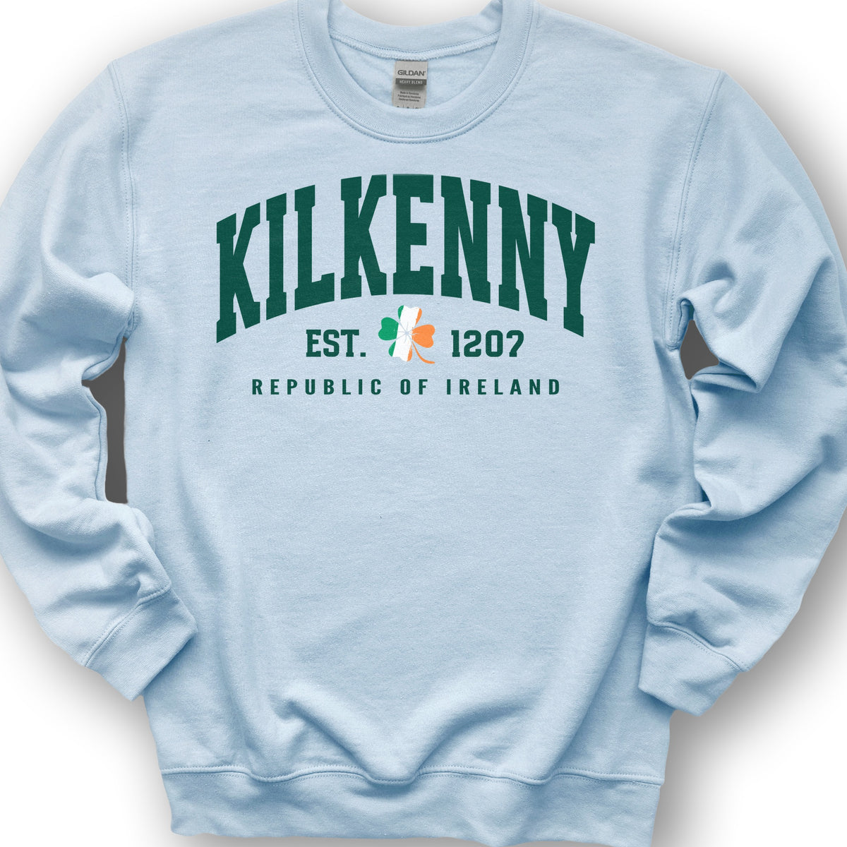 Kilkenny Varsity Flag Sweatshirt - Light Blue