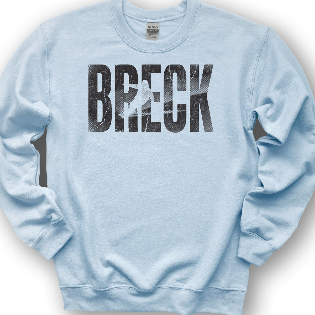 BRECK Snowboard Sweatshirt - Light Blue