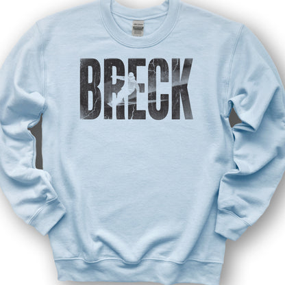 BRECK Snowboard Sweatshirt - Light Blue