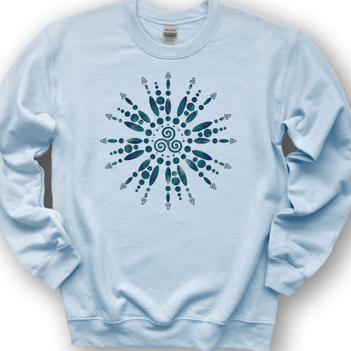 Trinity Burst Sweatshirt - Light Blue