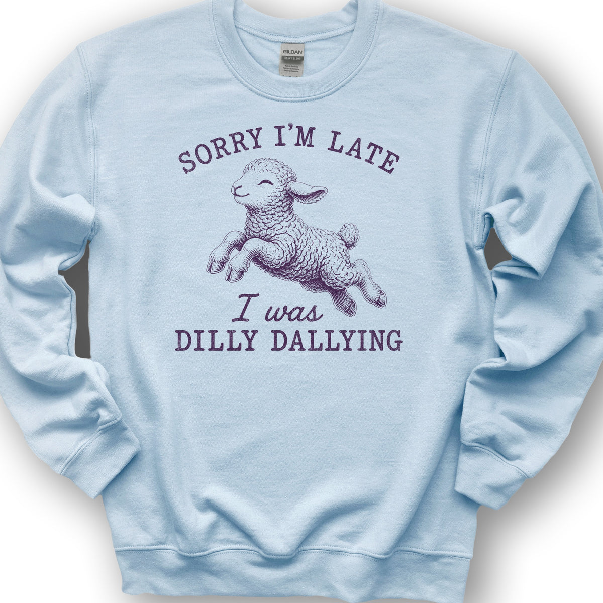 Dilly Dallying Sweatshirt - Light Blue