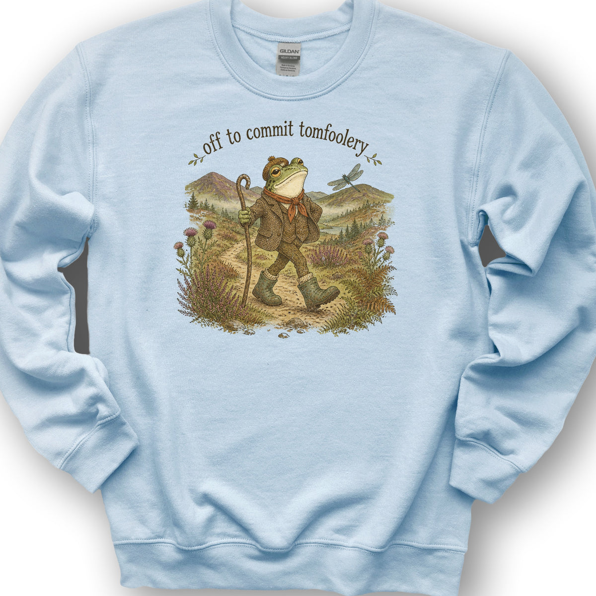 Tomfoolery Frog Sweatshirt