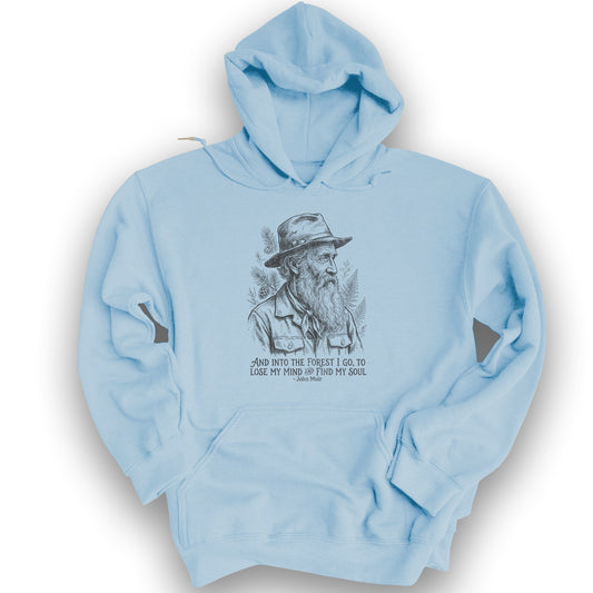 John Muir Forest Soul Hoodie - Light Blue