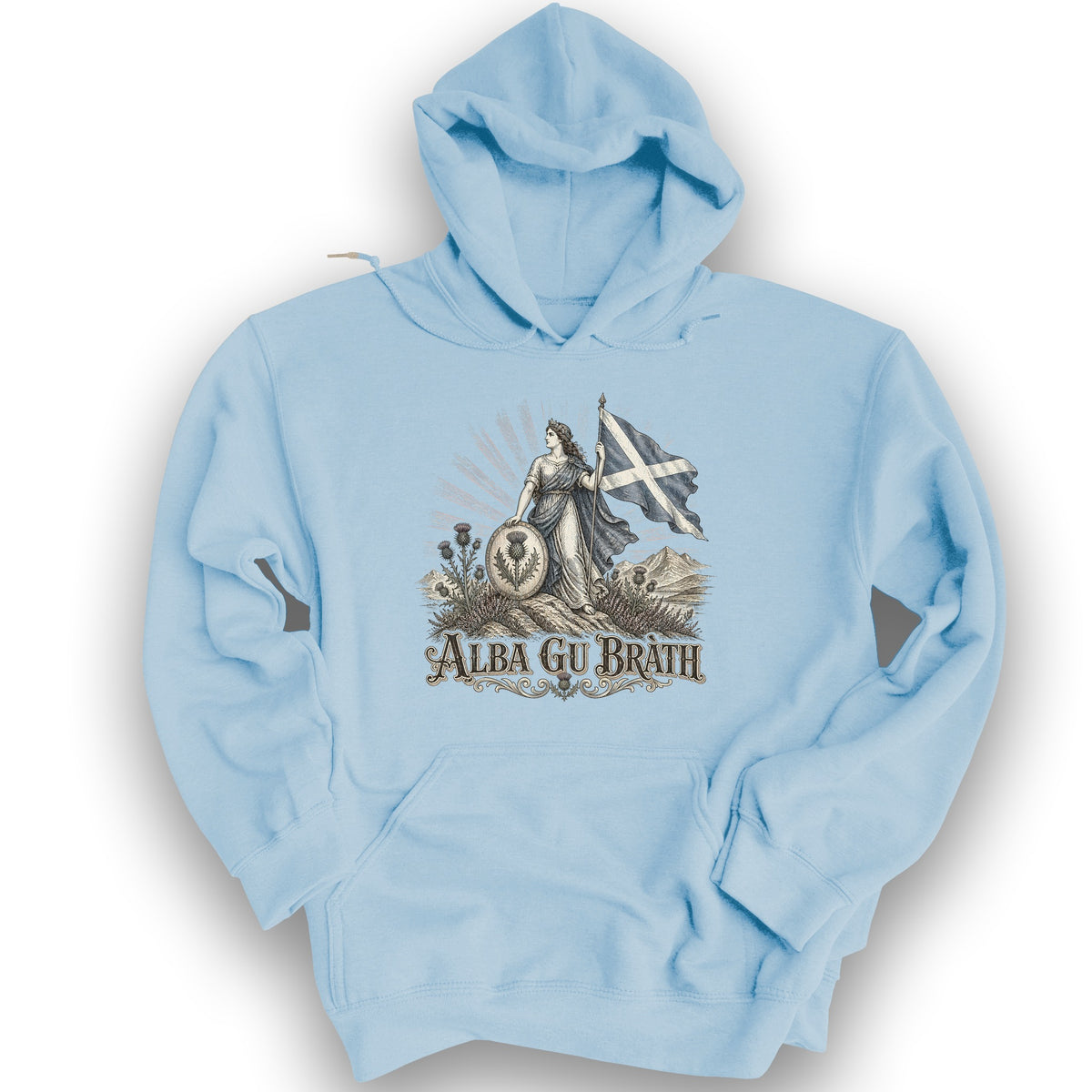 Alba Hero Hoodie - Light Blue