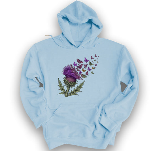 Thistle Transformation Hoodie - Light Blue