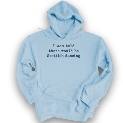 Scottish Dancing Hoodie - Light Blue