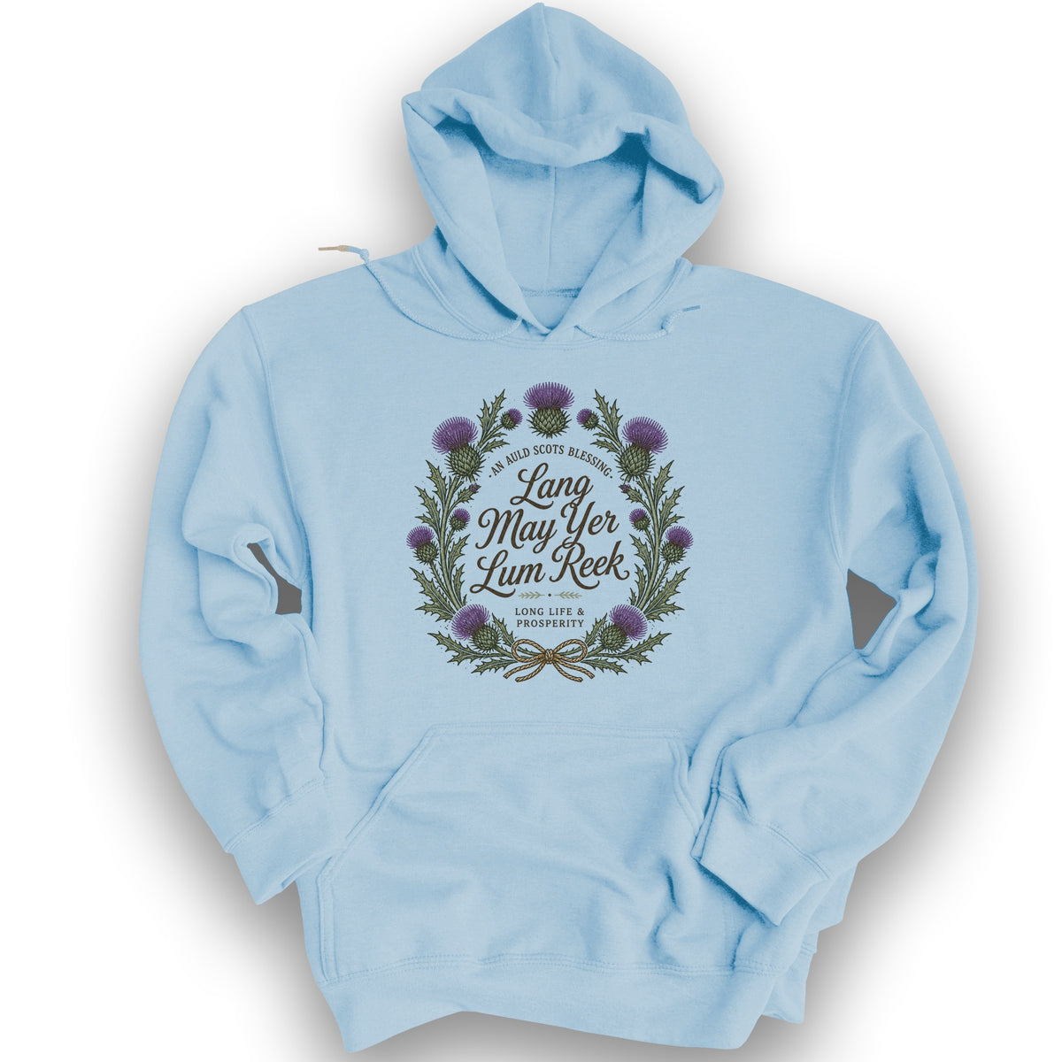 Lang May Yer Hoodie - Light Blue