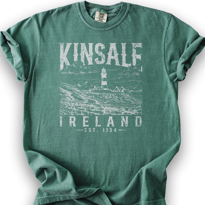 Kinsale Ireland T-Shirt - Light Green