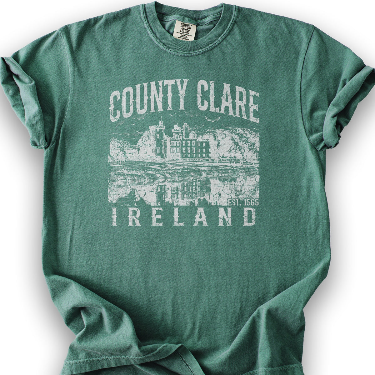 County Clare T-Shirt - Light Green