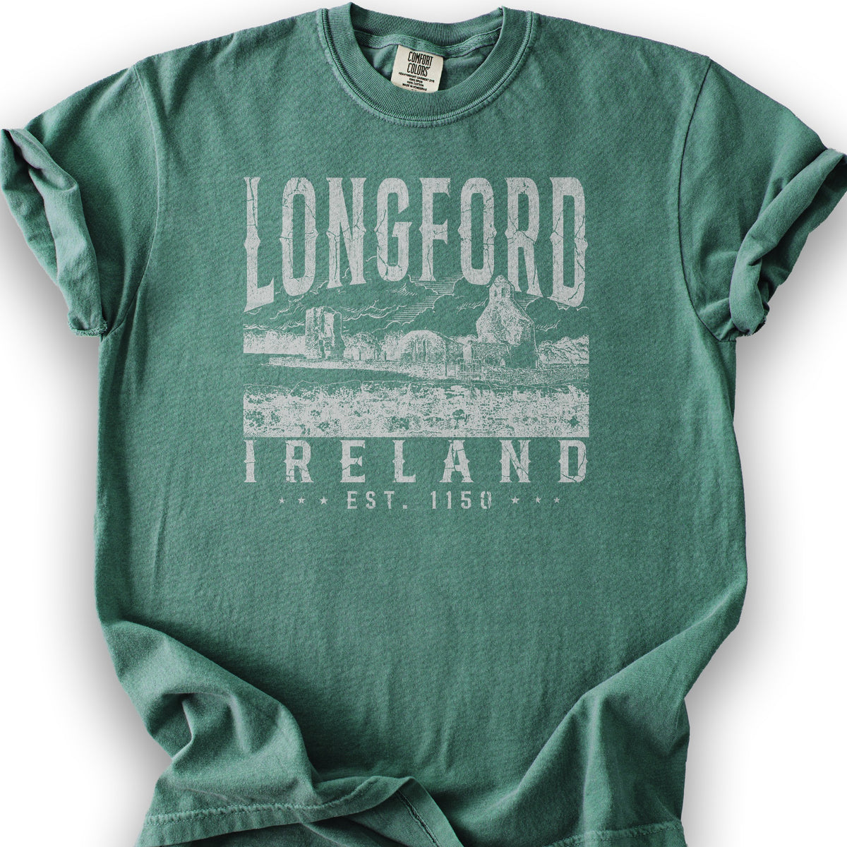 Longford Ireland T-Shirt - Light Green