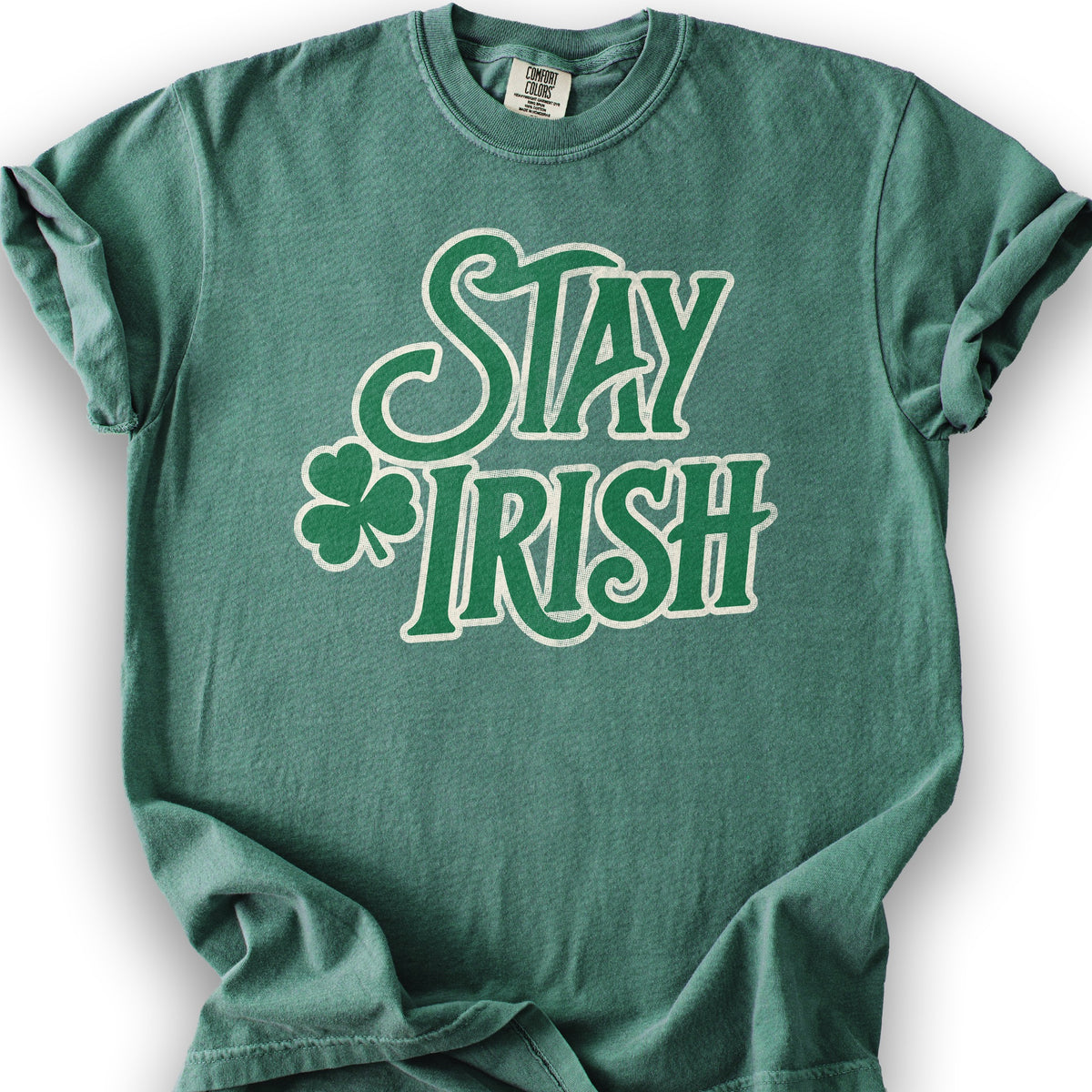 Stay Irish T-Shirt - Light Green