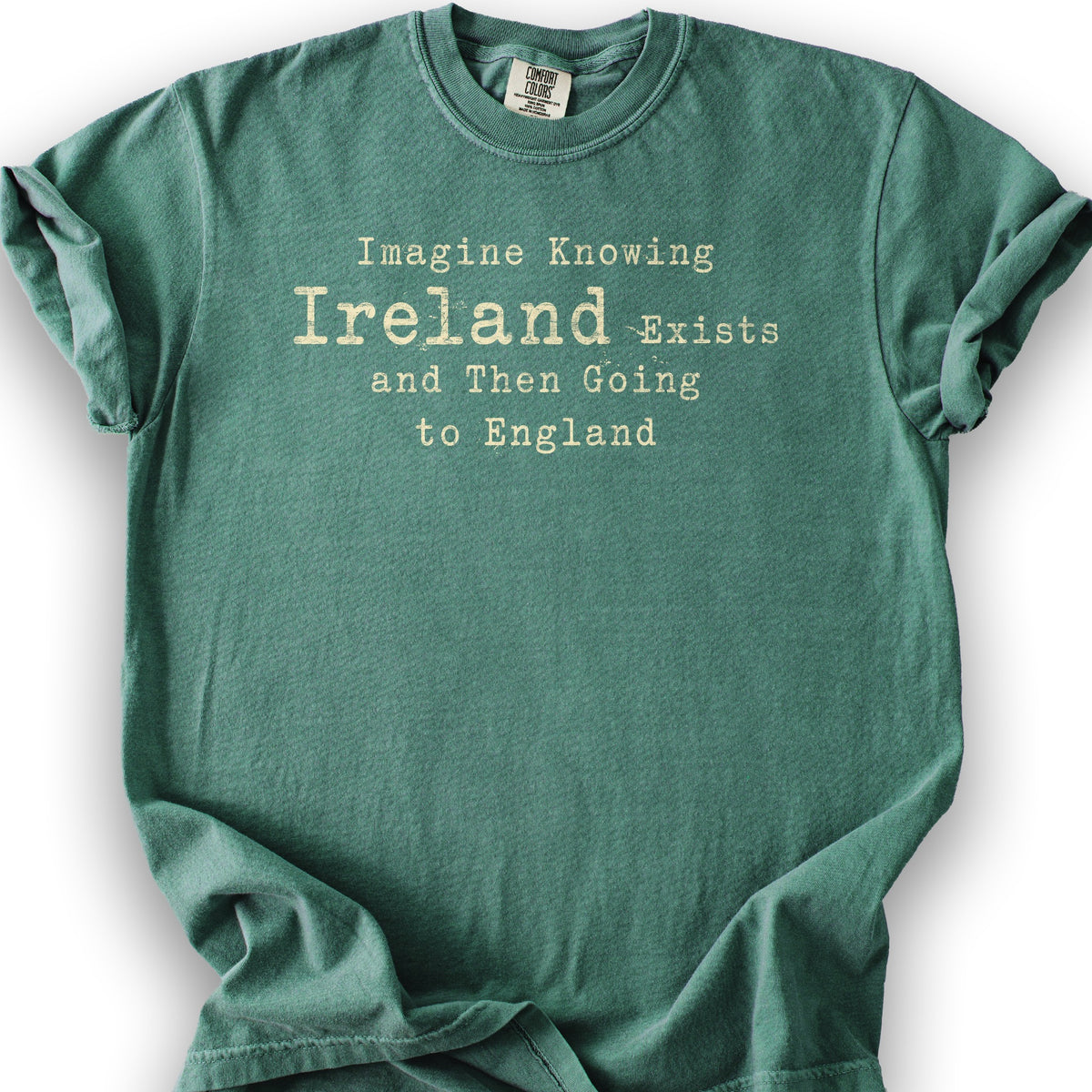 Ireland Exists T-Shirt - Light Green
