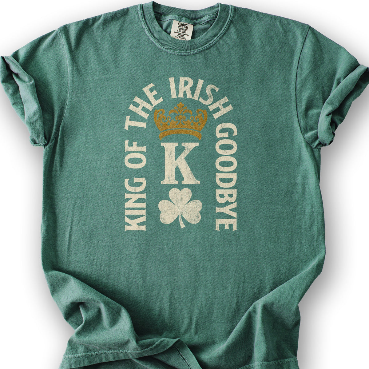 Irish Goodbye King T-Shirt - Light Green