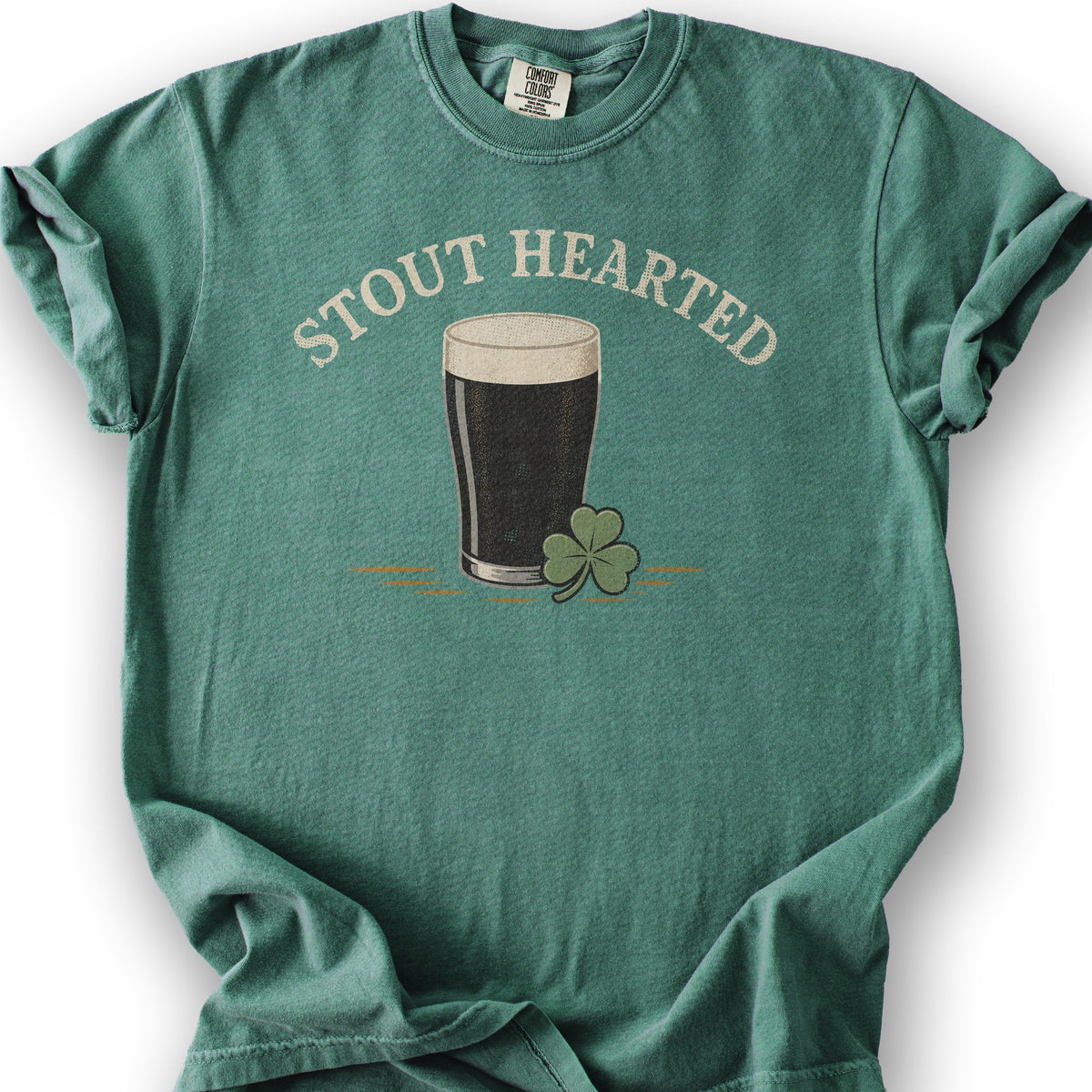 Stout Hearted T-Shirt - Light Green