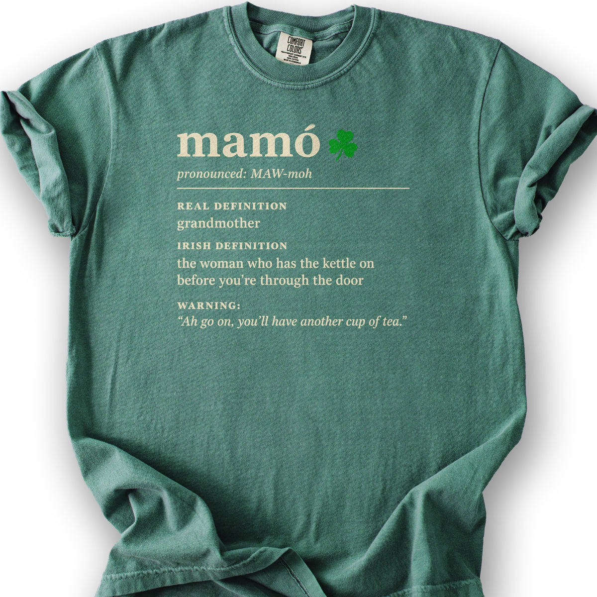 Mamó Definition T-Shirt - Light Green