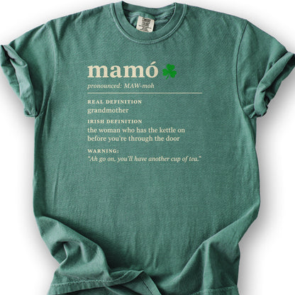 Mamó Definition T-Shirt - Light Green