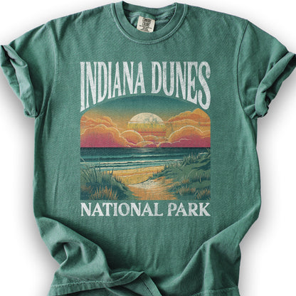 Indiana Dunes National Park "Big and Bold" T-Shirt - Light Green