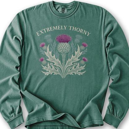 Extremely Thorny Long Sleeve Shirt - Light Green