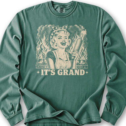 It's Grand Irish Long Sleeve Shirt - Light Green