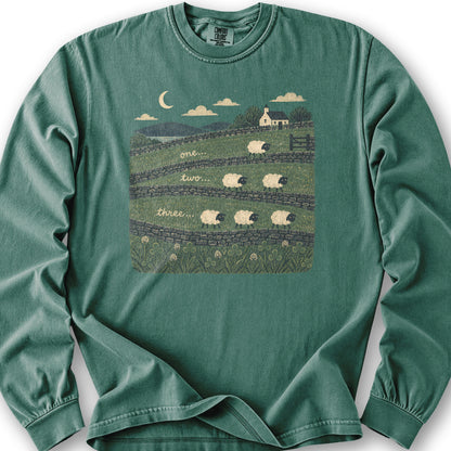 Ireland Sheep Count Long Sleeve Shirt