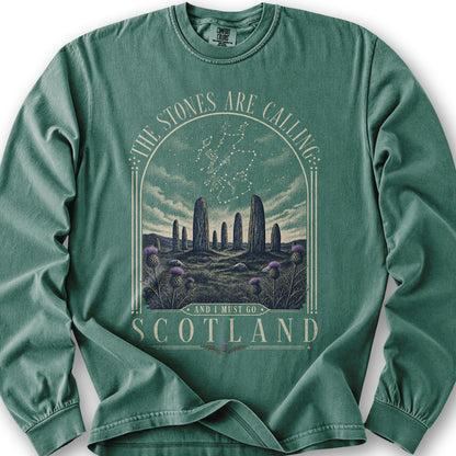 Scotland Stones Calling Long Sleeve Shirt