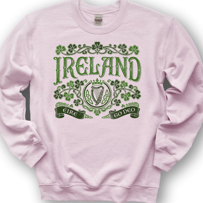 Ireland Forever Sweatshirt - Light Pink